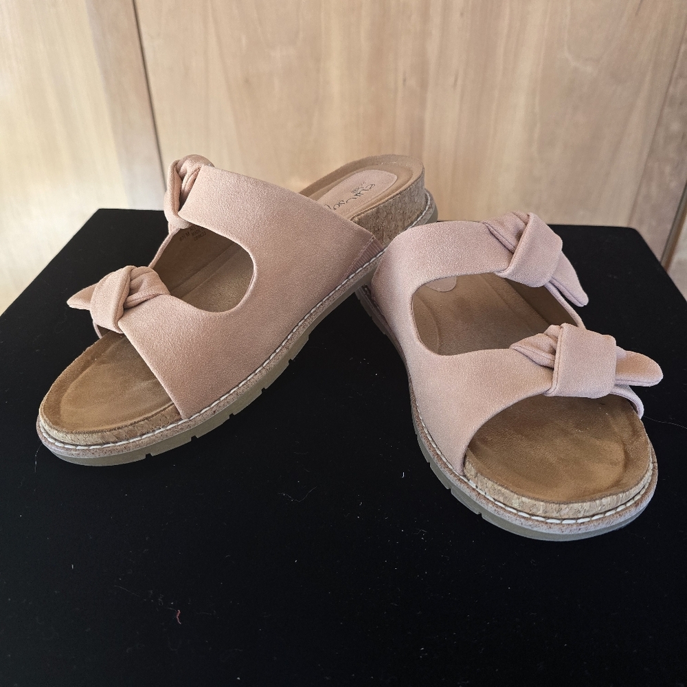 Eurosoft Pink Slide Sandals